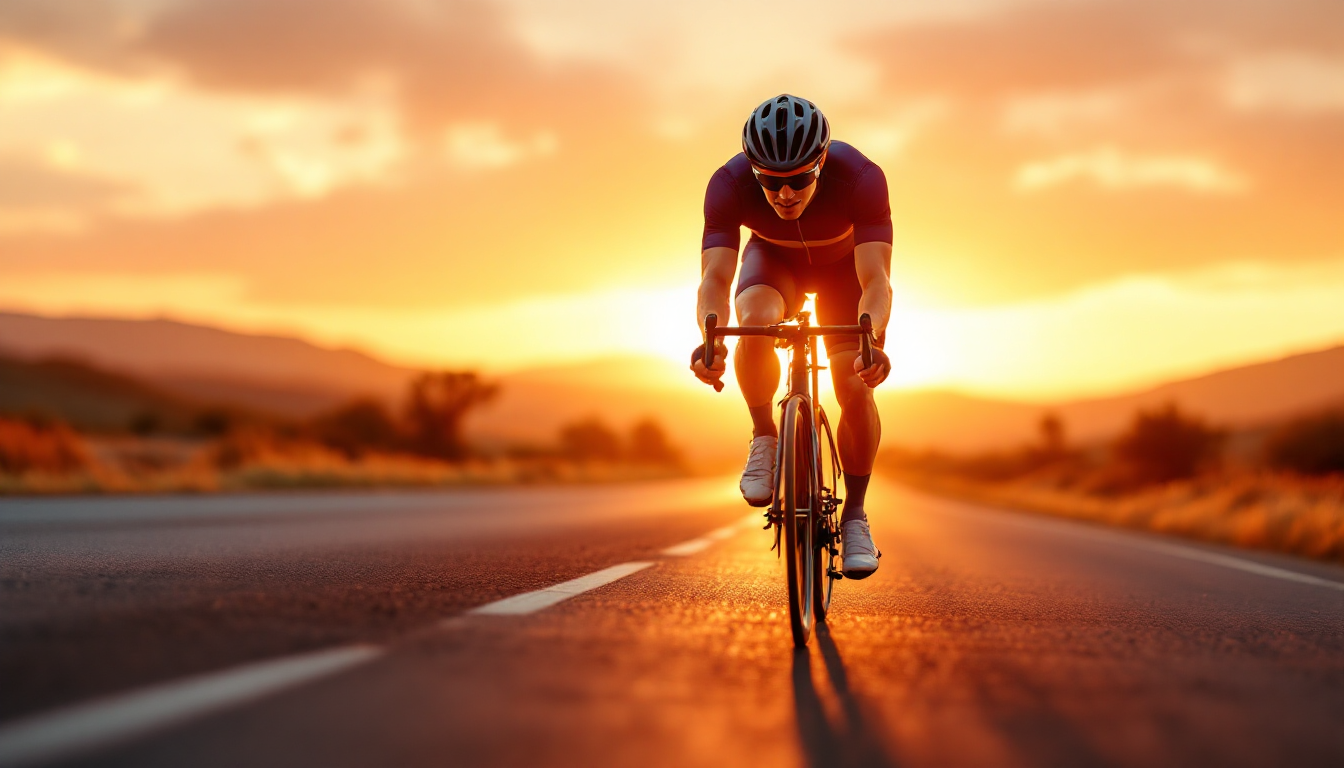 꾸준함으로 한계를 넘어서는 사이클리스트의 이미지